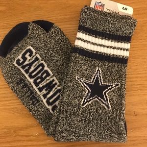 NWT NFL Cowboys team apparel men’s socks